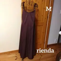 リエンダ 肩紐ワンビース M ブラウン