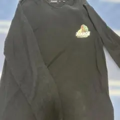 XLARGE ブラック ロゴプリント スウェット