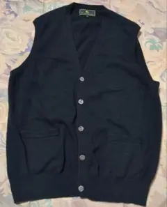 CASHMERE ブラック ベスト Lサイズ