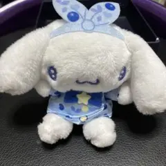 サンリオキャラクターズ ブルーホテルバカンス ちょいデカマスコット シナモロール