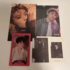 SEVENTEEN セブチ ウジ ポストカード 特典 4点セット まとめ売り