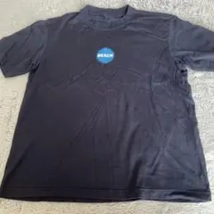 黒 Tシャツ BEACHロゴ