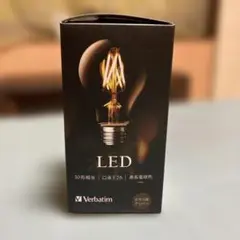 L E D電球 口金 E26 30形相当 赤系電球色 ガラス球