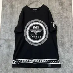BOY LONDON Tシャツ L ブラック ストリート系 プリントロゴ