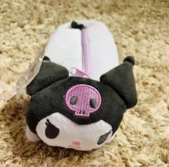 サンリオキャラクターズ　ぬいぐるみマルチポーチ　クロミ