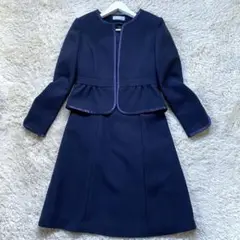 美品BELLE EXERINA 東京IGIN ノーカラージャケット ワンピース