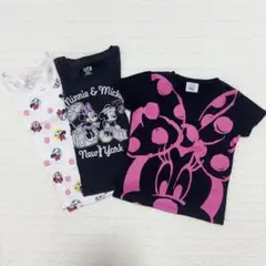ディズニー ミッキー ミニー Tシャツ 3枚セット