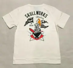新品51SKULL WORKSスカルワークTシャツホワイトMサイズ