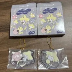 【匿名配送】シャカシャカアクリルチャーム ジラーチ&メテノ