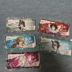 ウマ娘 6th ミニ応援タオルキーホルダー 5点セット