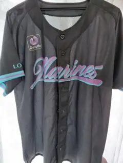 千葉ロッテマリーンズ　ブラックサマーユニフォーム Fサイズ