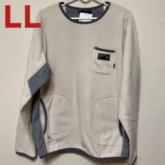 【新品】マンシングウェア フリースブルゾン ホワイト LLサイズ