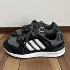 adidas スニーカー ブラック/グレー