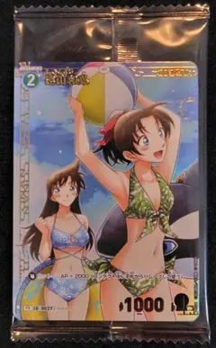 未開封 遠山和葉 1枚 コナンTCG チャレンジ戦　優勝 プロモ
