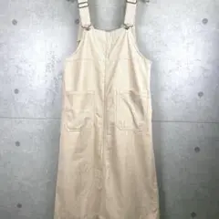 コーデュロイジャンパースカート Lサイズ