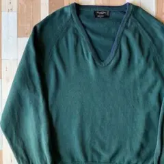 【USA製】80s Christian Dior コットンニットセーター L