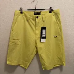 Oakley/オークリー/イエロー/ゴルフショートパンツ/新品タグ付き