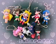セーラームーン フィギュアストラップ 8体セット