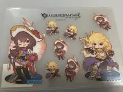 グランブルーファンタジー　ご当地　転写シール　兵庫　アンジェ　ノイシュ