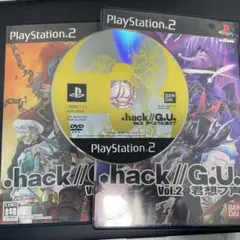PS2ソフト .hack//G.U. Vol.2 & Vol.3 セット
