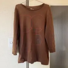 Gap ブラウン L 長袖カットソー　y2k