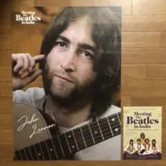 ミーティング・ザ・ビートルズ・イン・インド1 ジョン・レノン B2ポスター