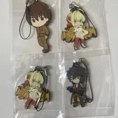 Fate ラバーストラップ　ネロ・クラウディウス　岸波白野 アルキメデス