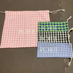 potete ポテテ　巾着　ノベルティ　コットンバッグ　新品未使用
