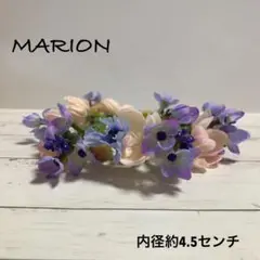ペット用アーティフィシャル花かんむり　内径約4.5センチ