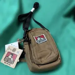 BEN DAVIS ブラウン ショルダーバッグ［新品］