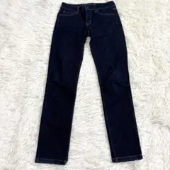 n6803 美品✨ユニクロ ウルトラストレッチジーンズ XS-S相当 コットン