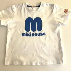 MIKI HOUSE ホワイト Tシャツ 120