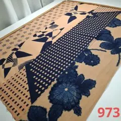 柿渋染め=半幅90cm×4柄セット　973