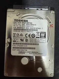 TOSHIBA MQ01ABF050 500GB 内蔵型ハードディスクドライブ