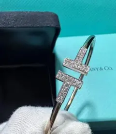 Tiffany&Co ダイヤのブレスレットです 極美品