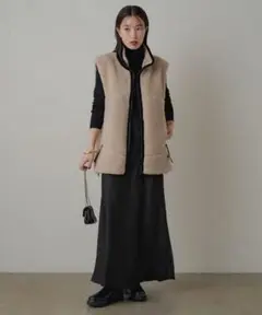 22年新品Loungedress サテンマーメイドスカート