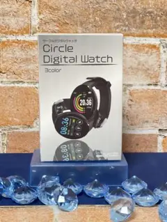⭐︎スマートウォッチ⭐︎Circle Digital Watch 3色