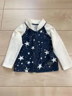 星柄 ラッシュガード 80㎝