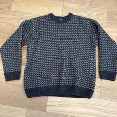 90s L.L.bean エルエルビーンバーズアイニ ット