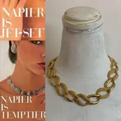 NAPIER VINTAGE ネイピア ヴィンテージ デザインチェーンネックレス