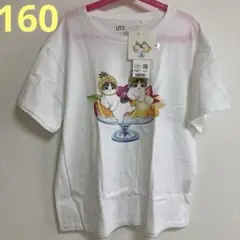 新品未使用　UNIQLO モフサンド　Tシャツ 160 フルーツ