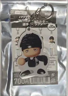 寺地隆成　千葉ロッテマリーンズ パワプロ アクリルキーホルダー