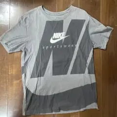 NIKE ナイキ　アスレチックカット Tシャツ 半袖　Lグレー