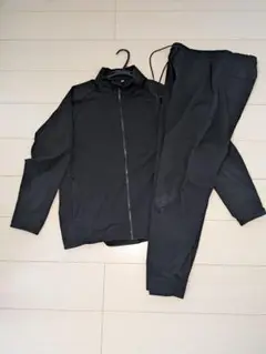 UNIQLO ブラック ジャージ上下セット 上L 下M