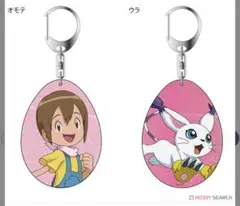 デジモンアドベンチャー　両面アクリルキーホルダー 八神ヒカリ&テイルモン