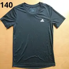 adidas Tシャツ 140 子供 黒 キッズ スポーツウェア
