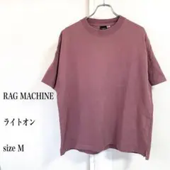 RAG MACHINE ライトオン Tシャツ Mサイズ