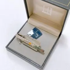 美品 dunhill ダンヒル タイピン シルバー 箱付き