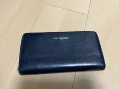 BALENCIAGA長財布ネイビー