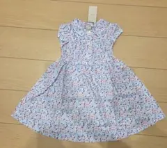 襟付き花柄ワンピース　リンク プティマイン